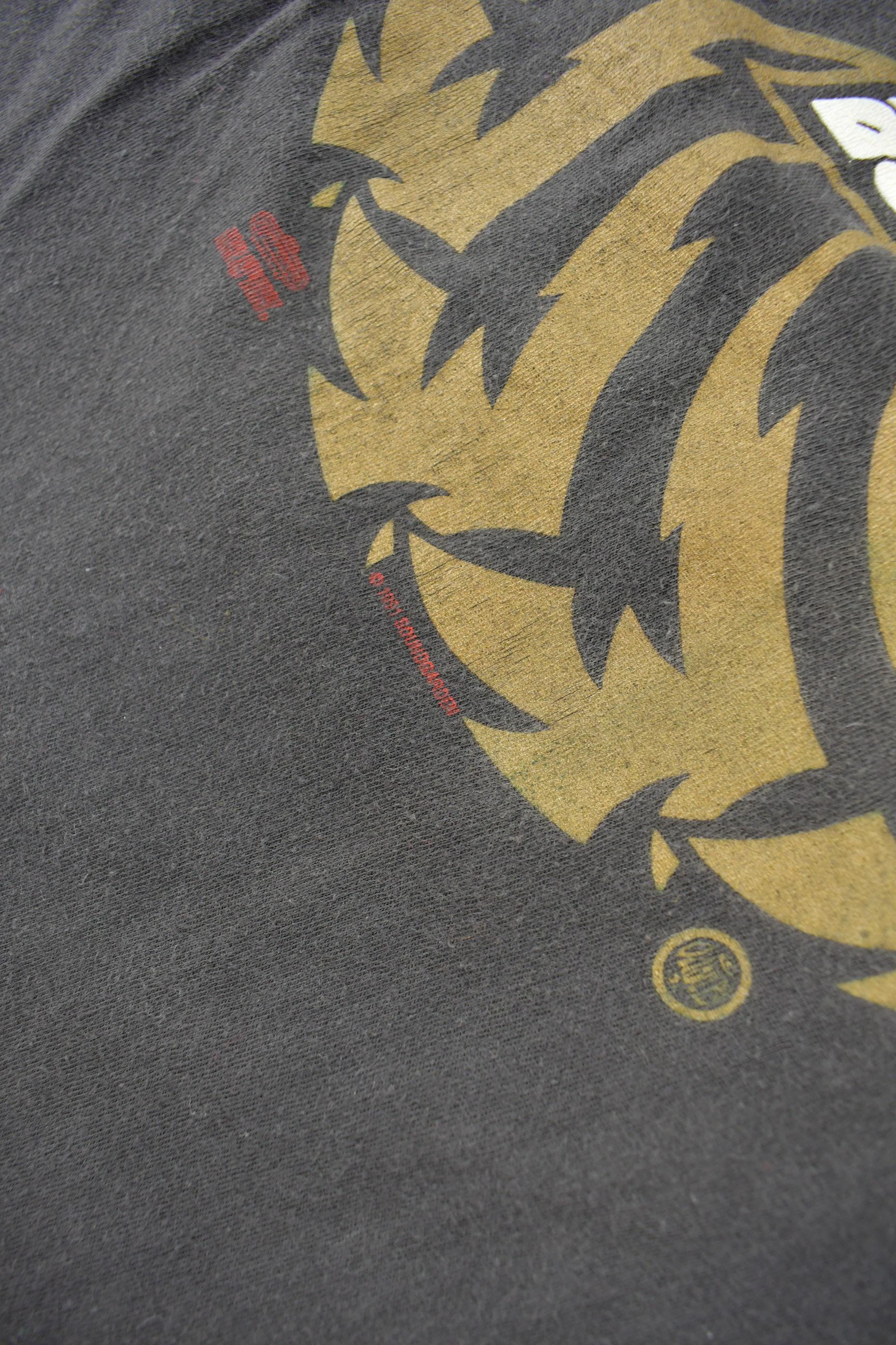 Vintage 1991 Soundgarden Bad Motorfinger Band T-shirt