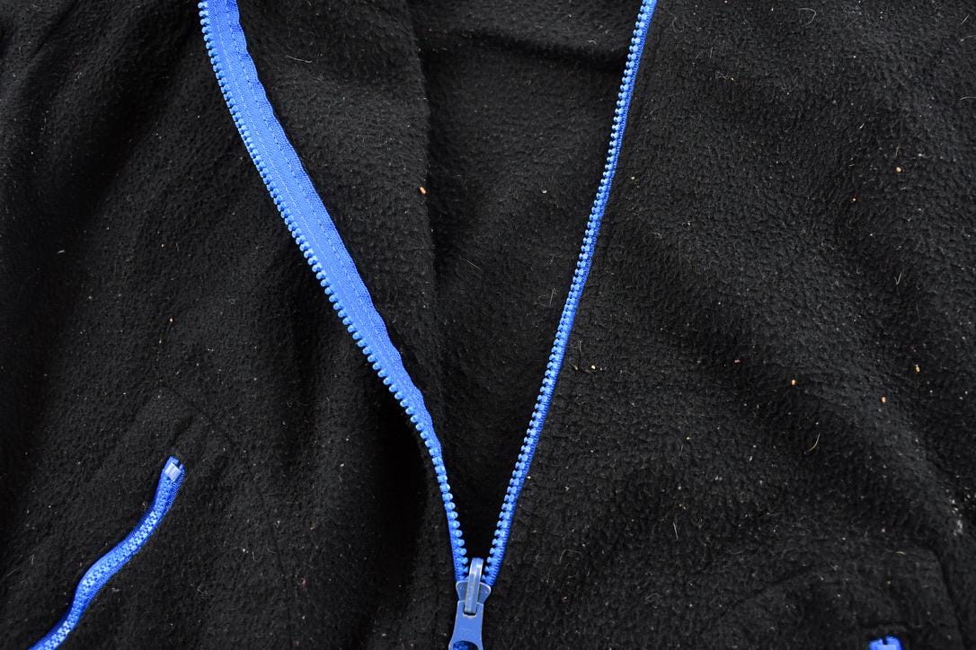 Vintage 1990s Columbia Sportswear Fleece Zip Up Sweatshirt