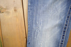 Vintage Y2K Miss Me Bedazzled Low Rise Jeans Size 26x34