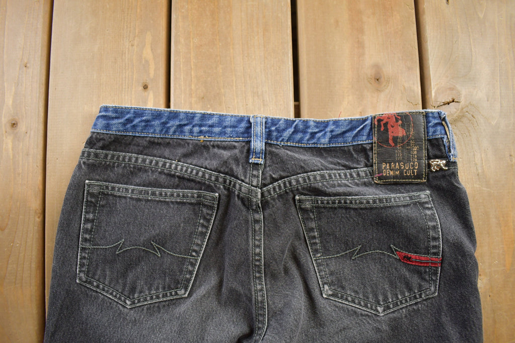 Vintage 1990s Two Tone Parasuco Jeans Size 34x33