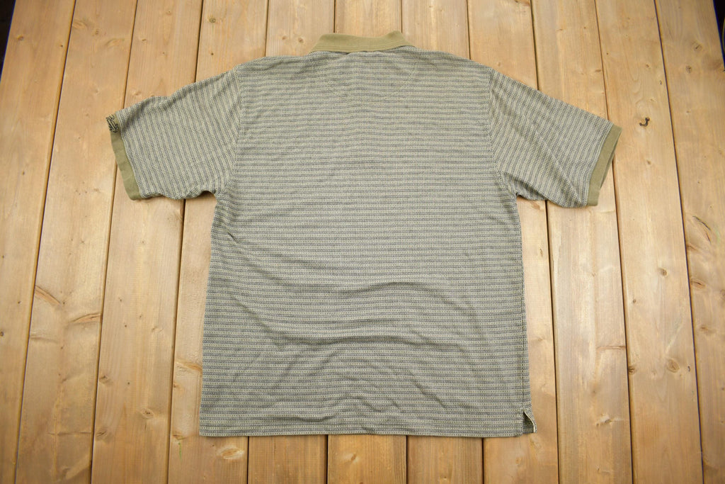 Vintage 1990s Chi Chi Signature Dad Golf Quarter Button Up Shirt