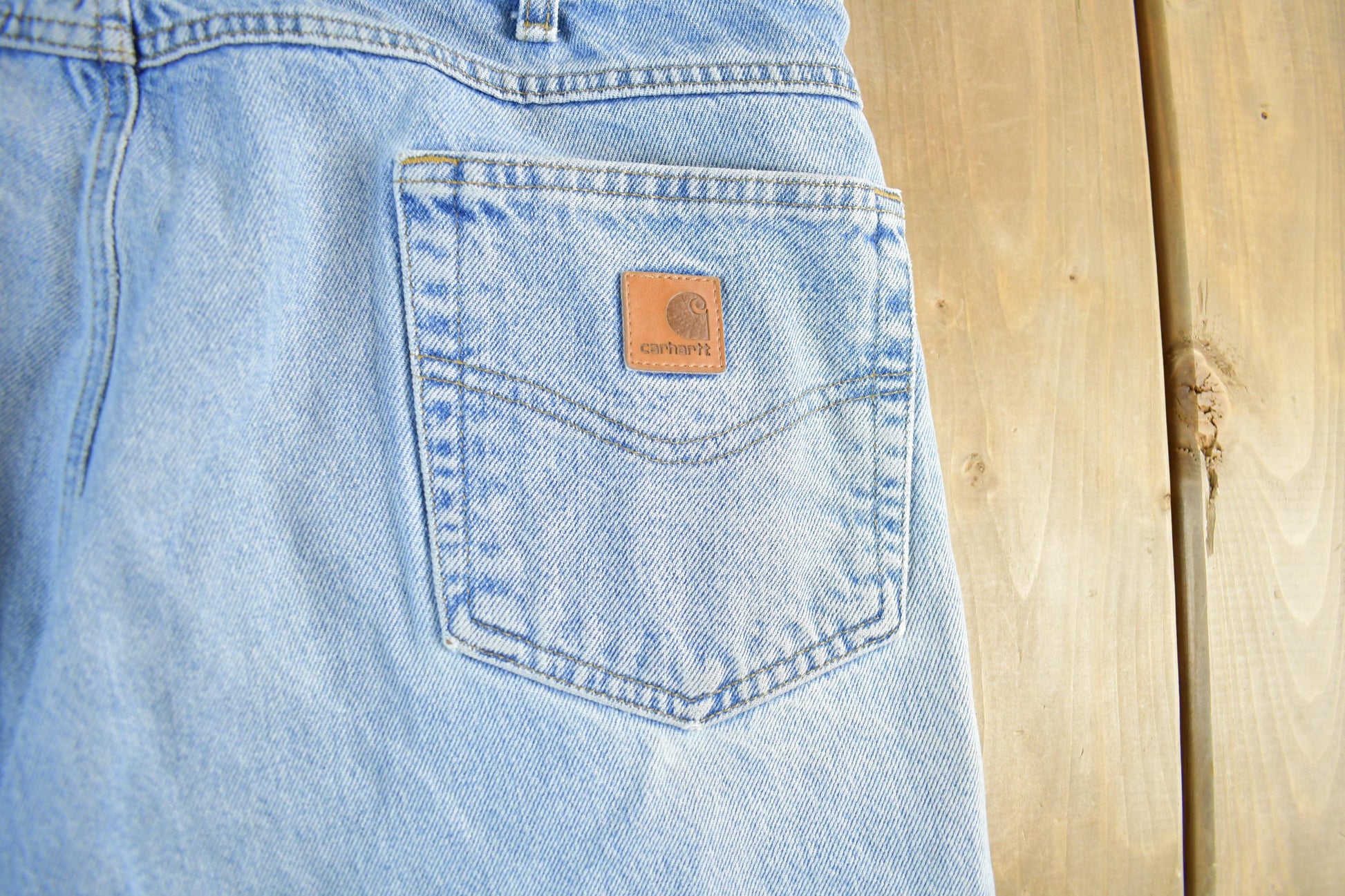 Vintage 2000s Carhartt Distressed Denim Shorts Men's 36
