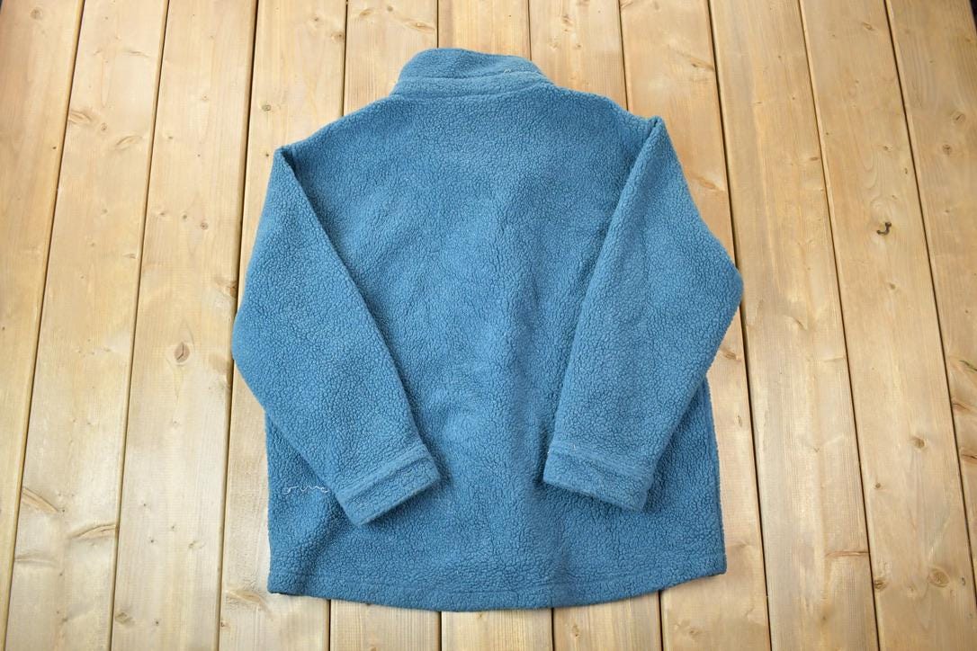 Vintage 1990s Cabelas Fleece Button Up Sweater