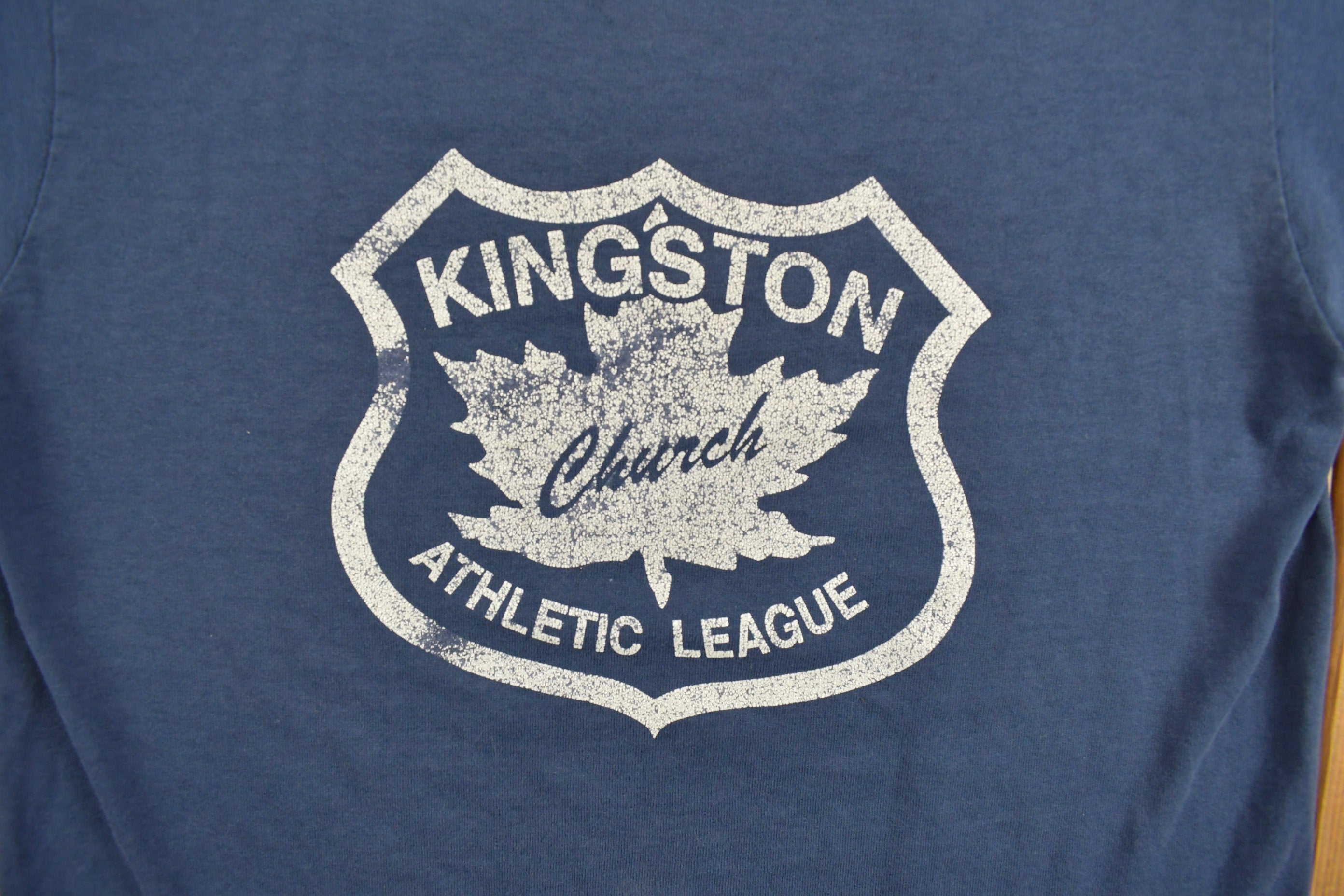 Vintage 1990s Kingston Church Athletic League Graphic T-Shirt