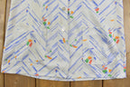 Vintage 1980s Land 'N Lea Womens Abstract Button Up Vest