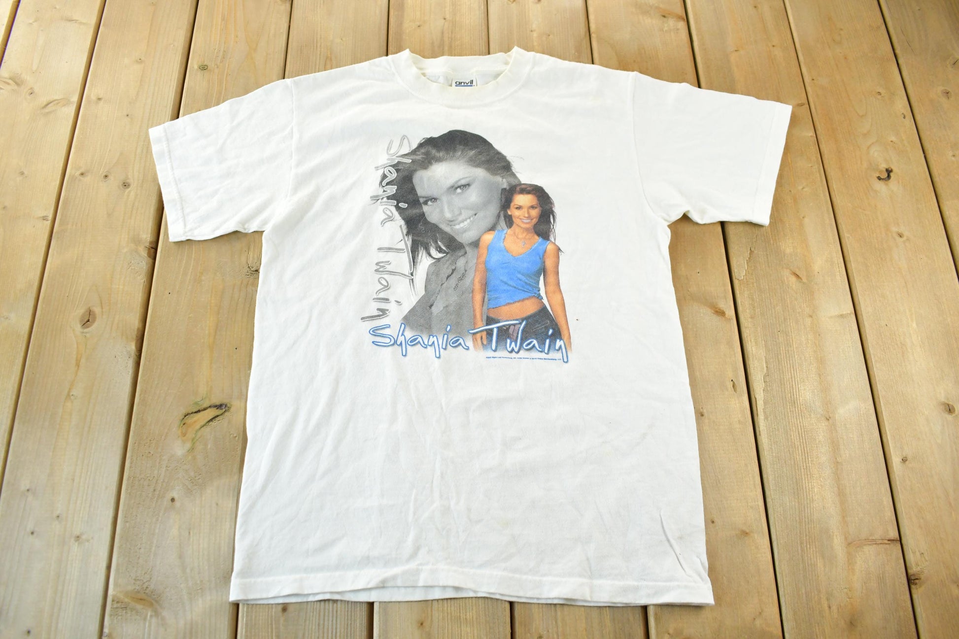 Vintage 2003 Shania Twain Tour Band T-Shirt