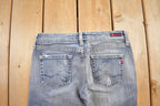 Vintage 1990s Guido & Mary Y2K Denim Jeans Size 28x33