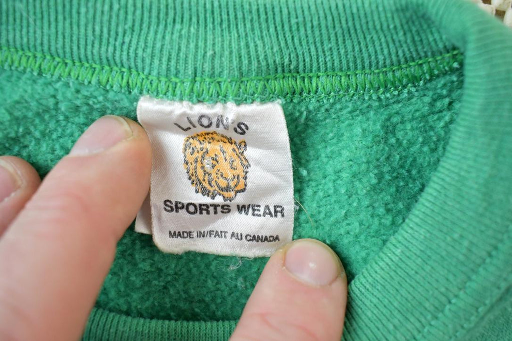 Vintage 1990s Lions Head Fishing Crewneck Sweatshirt