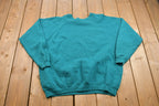Vintage 1980s Hanes Blank Raglan Crewneck Sweatshirt
