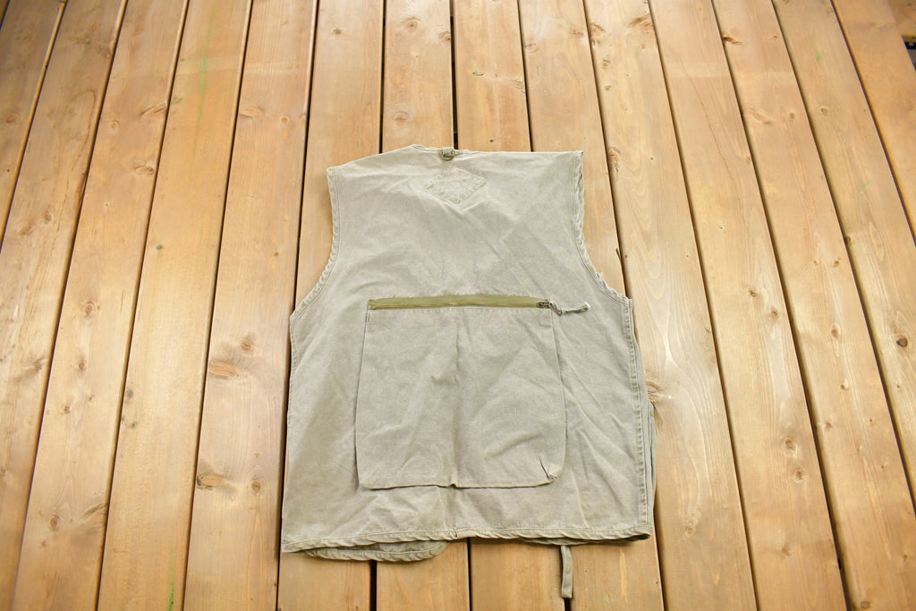Vintage 1990s Texx Utility Tactical Fishing Vest