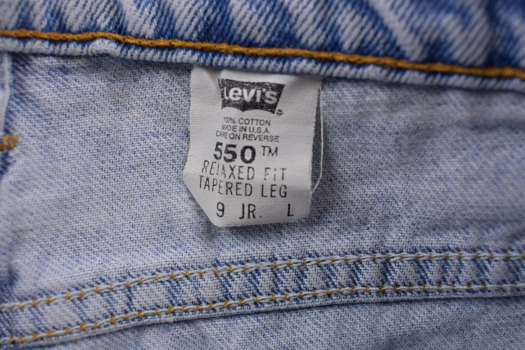 Vintage 1990s Levi's 550 Red Tab Distressed Jeans Size 26 x 32