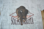 Vintage 1990s South Dakota Bison Graphic Souvenir Travel T-Shirt