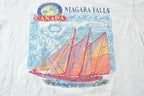 Vintage 1990s Souvenir Travel T-Shirt Made In Canada