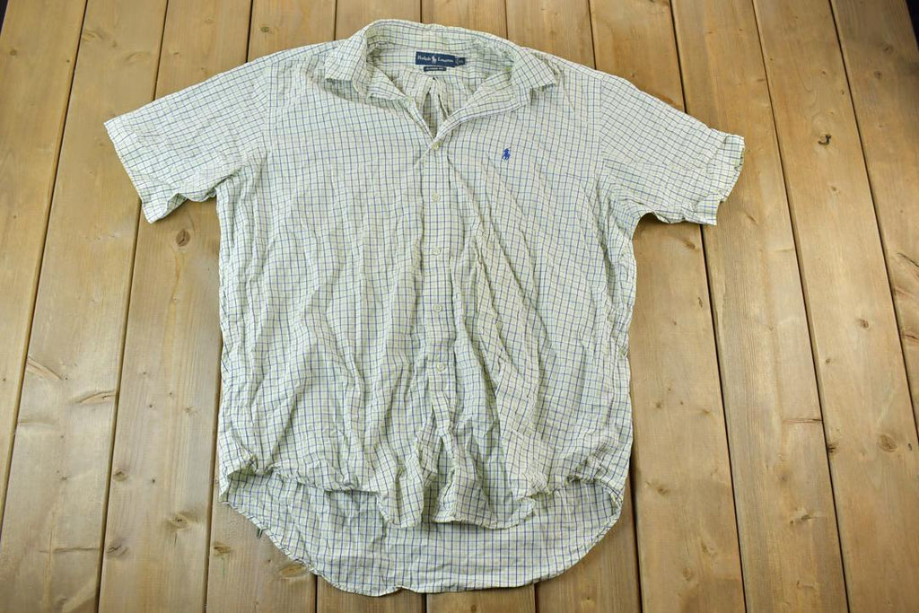 Vintage 1990s Ralph Lauren Classic Fit Button Up Shirt