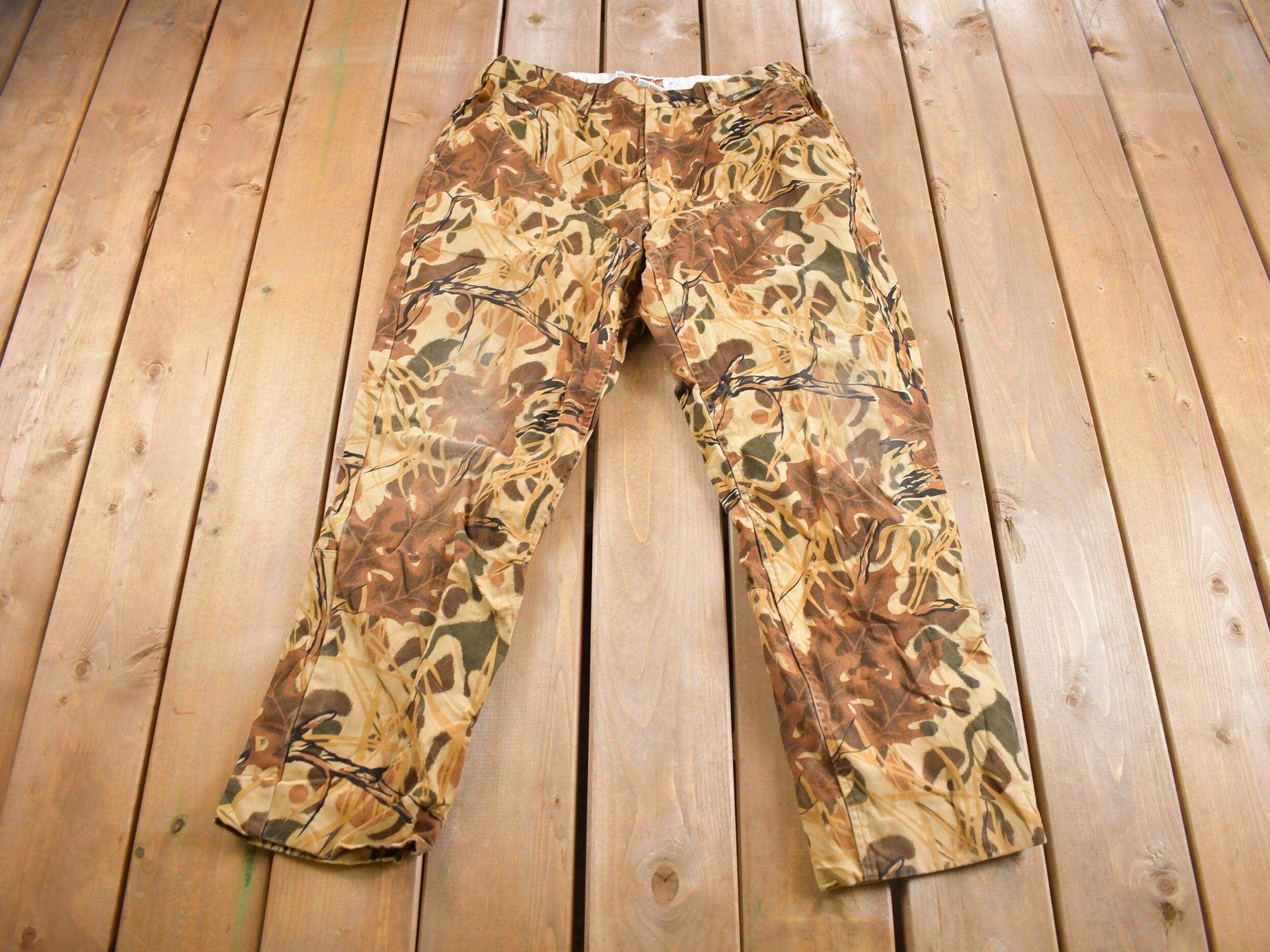 Vintage 1990s Gamehide Tree Camo Pants Size 36 x 30