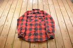 Vintage 1990s American Eagle Plaid Insulated Outdoors Jacket