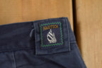 Vintage 1990s Nautica Solid Pattern Trousers Size 32 x 26.5