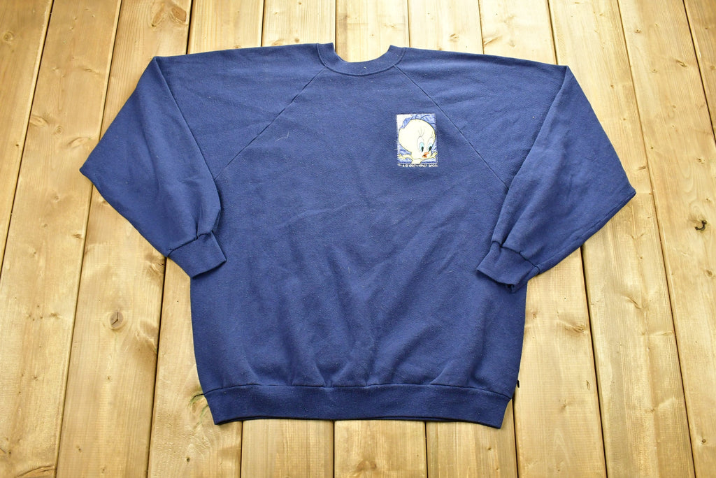 Vintage 1995 Tweety Bird Embroidered Crewneck