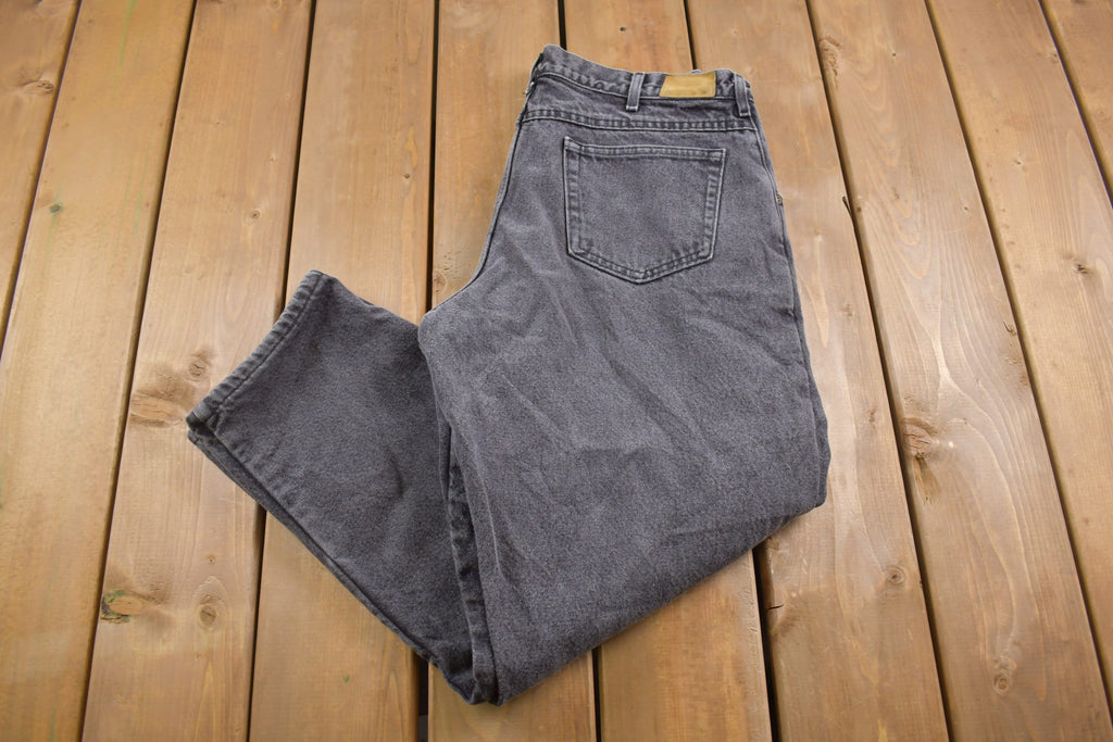 Vintage 1990's Unbranded Lined Jeans  Made in USA  American Vintage  Basic Clothing  Warm Pants  Streetwear Fashion  Vintage Pants