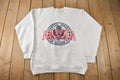 Vintage 1991 United States Of America Graphic Crewneck Sweatshirt Made In USA