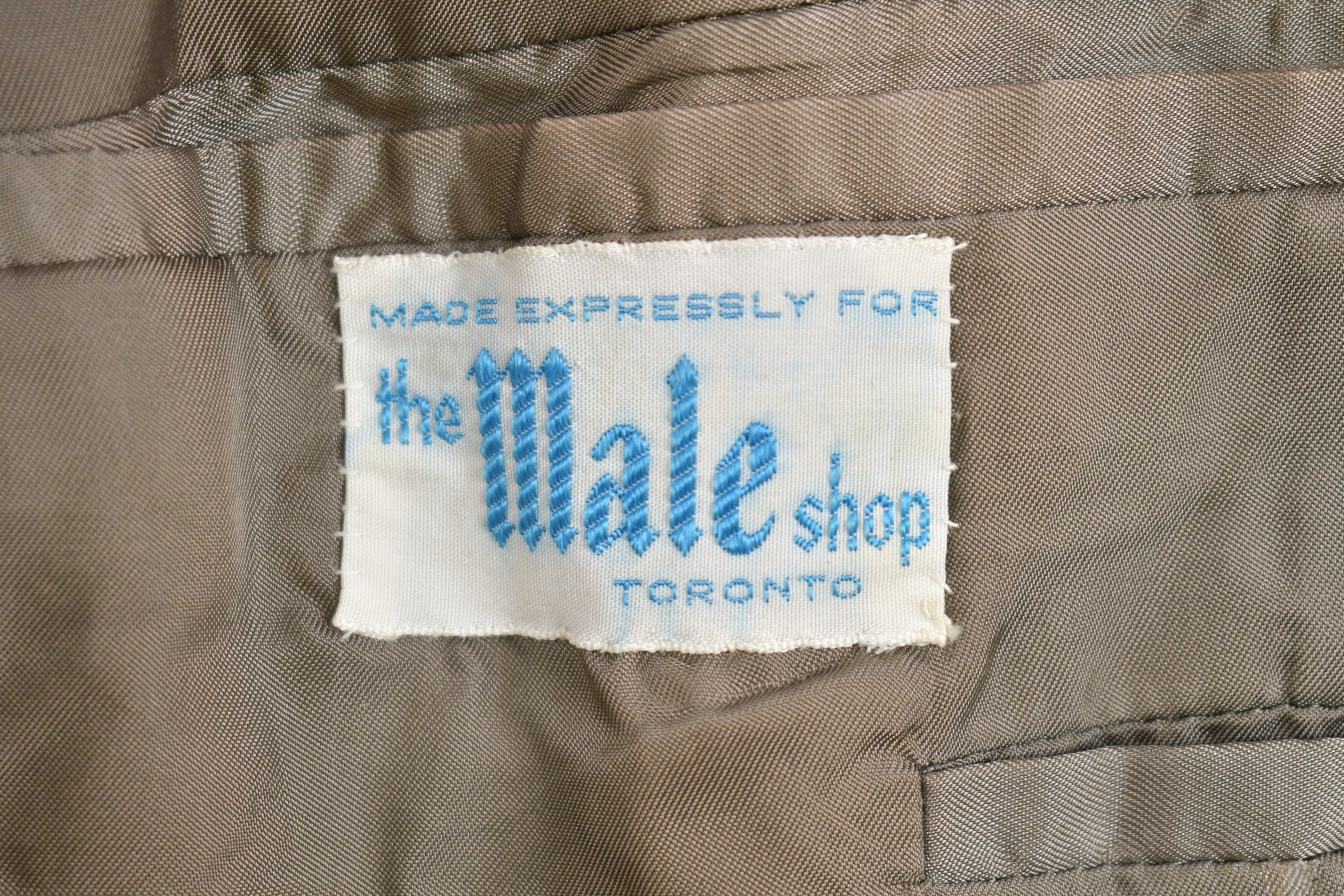 Vintage 1980s The Male Mens Shop Houndstooth Blazer