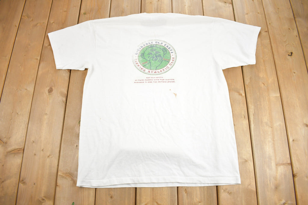 Vintage 1990s ROFRAC Graphic T Shirt / Vintage T Shirt / Streetwear / Graphic Tee / Single Stitch / Made In Canada