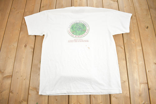 Vintage 1990s ROFRAC Graphic T Shirt / Vintage T Shirt / Streetwear / Graphic Tee / Single Stitch / Made In Canada