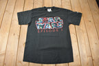Vintage 1999 Star Wars Episode 1 The Phantom Menace Promo T-Shirt Size L