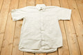 Vintage 1990s Edwards Striped Button Up Short Sleeve Shirt