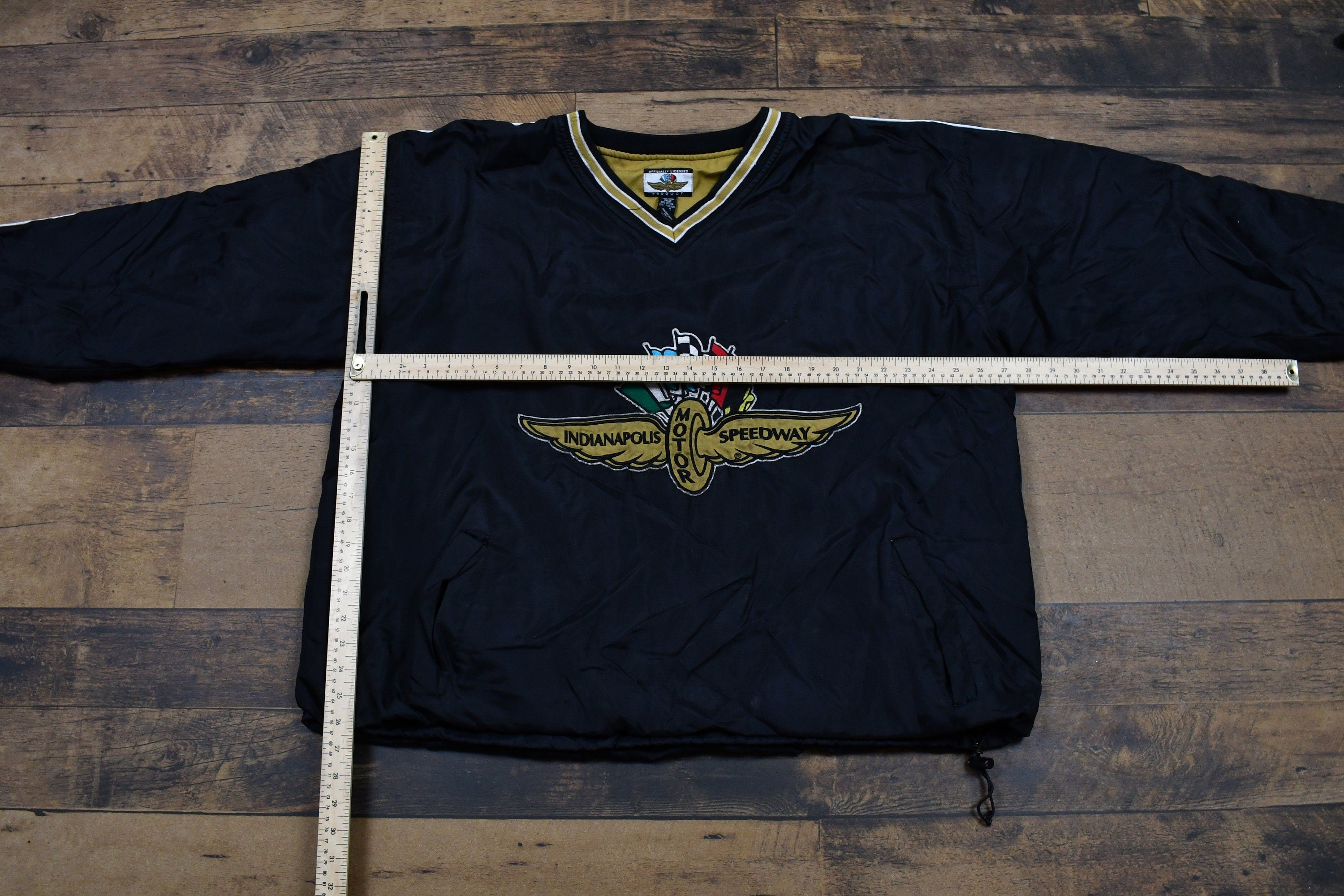 Vintage 1990s Indianapolis Motor Speedway Nylon Pullover Windbreaker