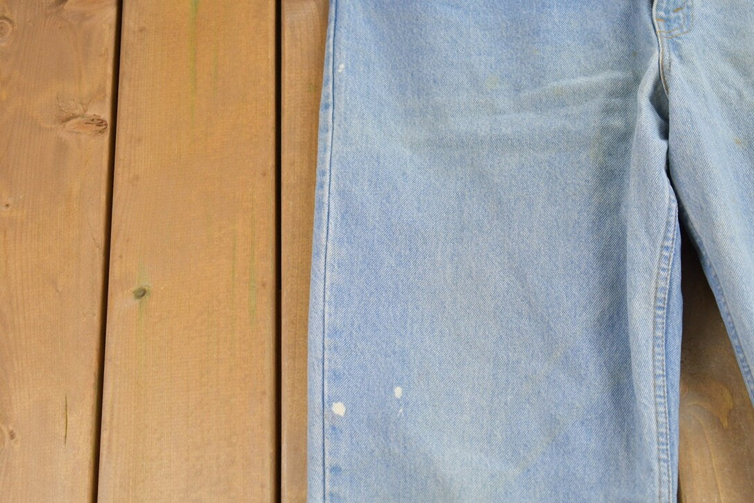 Vintage 1990s Levi's 540 Brown Tab Jeans Size 29 x 32