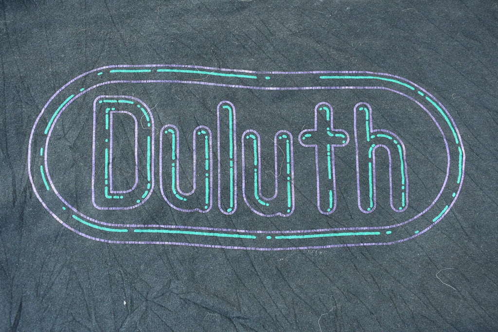 Vintage Early 1990s Duluth Minnesota Souvenir Single-Stitch Graphic Travel T-Shirt