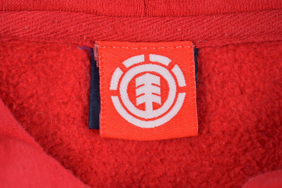 Vintage 1990s Element Skateboards Graphic Hoodie