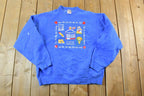 Vintage 1990s Plainview Minnesota Schools Souvenir Heavyweight Crewneck Sweatshirt