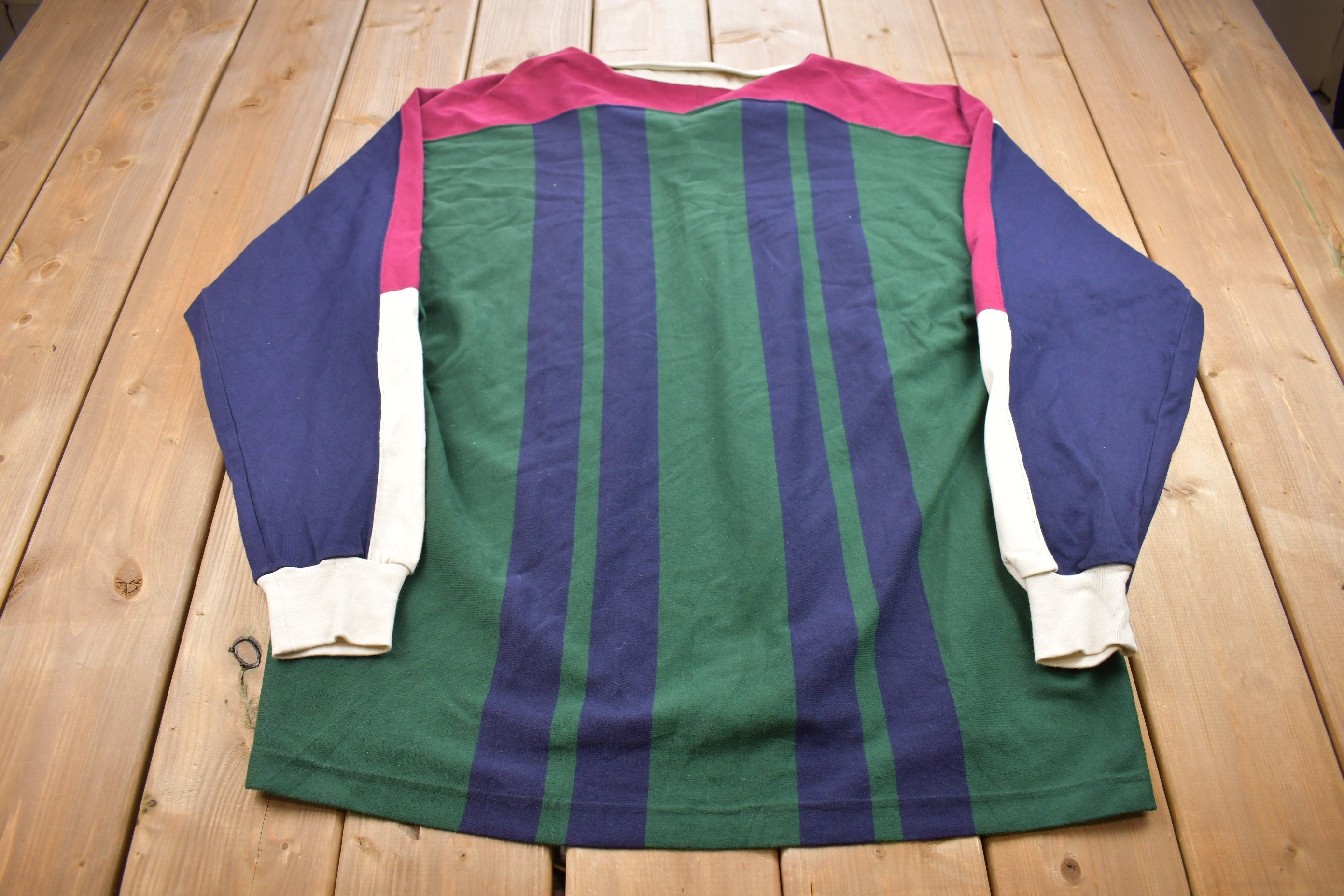 Vintage 1990s Slammer Collared Sweatshirt