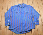 Vintage 1990s Striped Holt Western Button Up Shirt