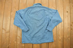 Vintage 1970s Pendleton Blue Button Up Shirt