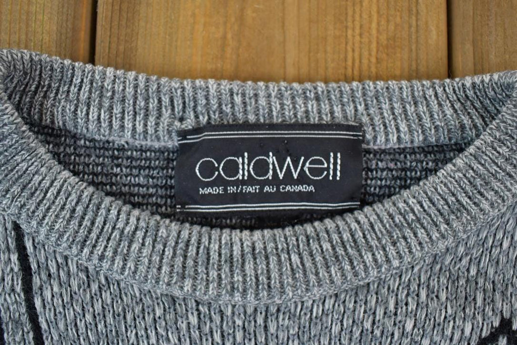 Vintage 1990s Caldwell Knit Crewneck Sweater