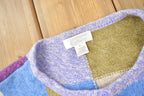 Vintage 1990s Christopher & Banks Patchwork Knit Sweater