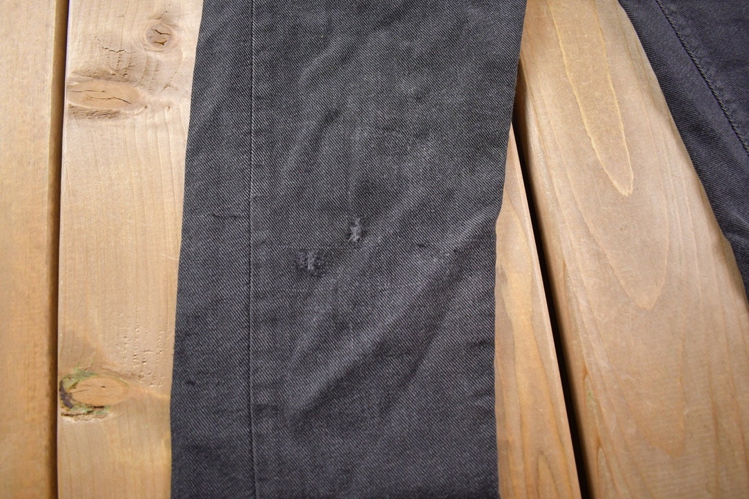 Vintage 1990s Big E Levi's Black Tab Jeans Size 26 x 26