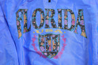Vintage 1990s Florida USA Half Zip Windbreaker Jacket