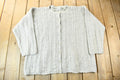 Vintage 1990s Weekend Edition Grey Cable Knit Cardigan Sweater