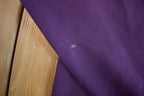Vintage 1990s Sunfaded Purple Russel Blank Crewneck Sweatshirt Made In USA - X- Large