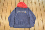 Vintage 1990s Tommy Hilfiger Sailing Hoodie Sweatshirt Men's Large  90s Crewneck  90s Tommy Hilfiger  Streetwear