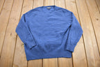 Vintage 1990s Lands End Knit Crewneck Sweater
