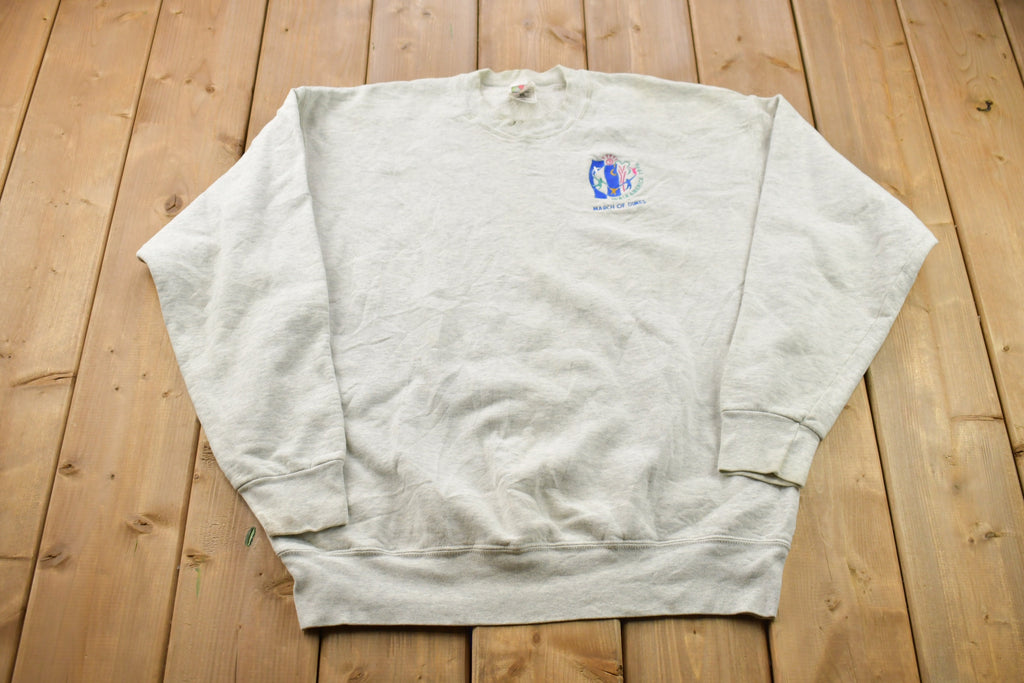 Vintage 1990s March Of Dimes Crewneck Sweatshirt