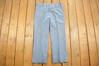 Vintage 1990s Blue Trousers Size 35 x 28