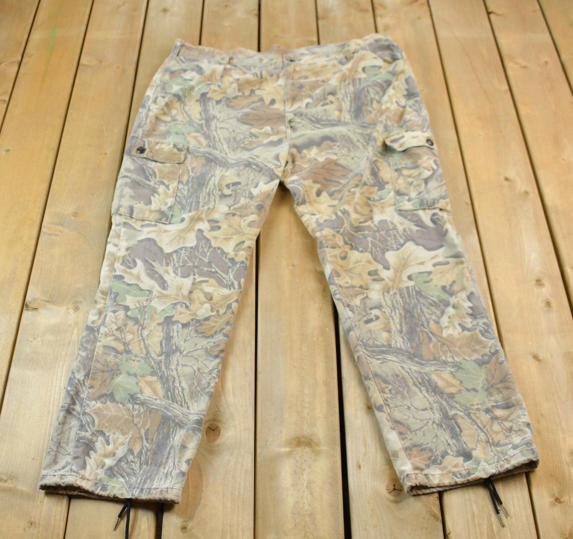 Vintage 1990s Liberty Forest Camo Cargo Hunting Pants Size XL