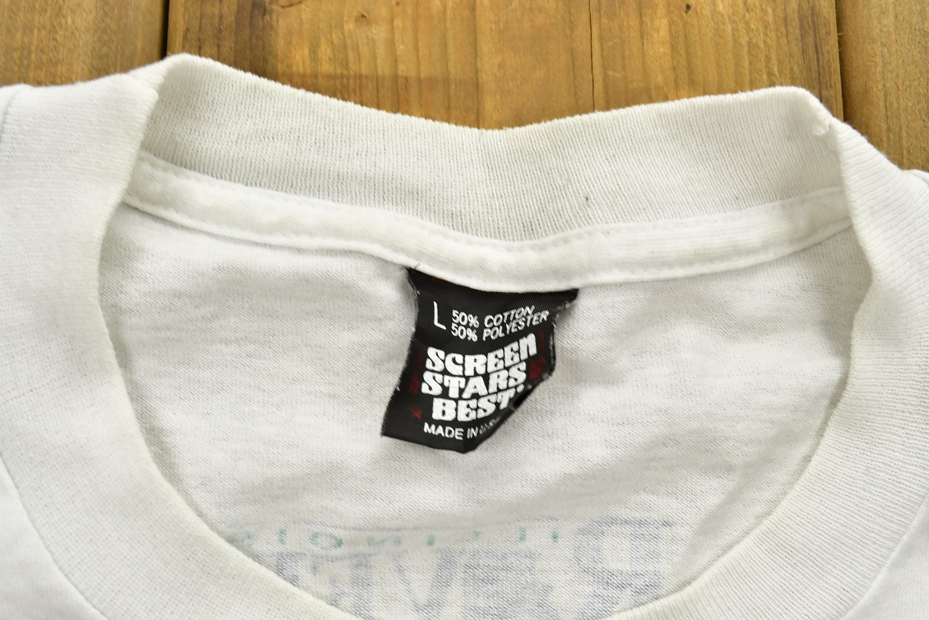 Vintage 1993 River To River Relay Single Stitch T-Shirt , Made In USA , Graphic , 80s , 90s , Streetwear