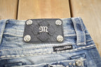 Vintage Y2K Miss Me Bedazzled Low Rise Jeans Size 26x32